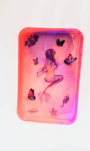 Mermaid - Glow in the Dark - Rolling Tray