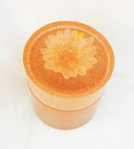 Glow Coral Decorative Jar