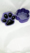 Load image into Gallery viewer, Purple Puppy Paw Jar
