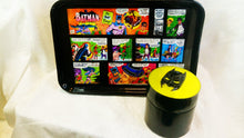 Load image into Gallery viewer, 2 pc. Batman Tray with Screw Top Jar
